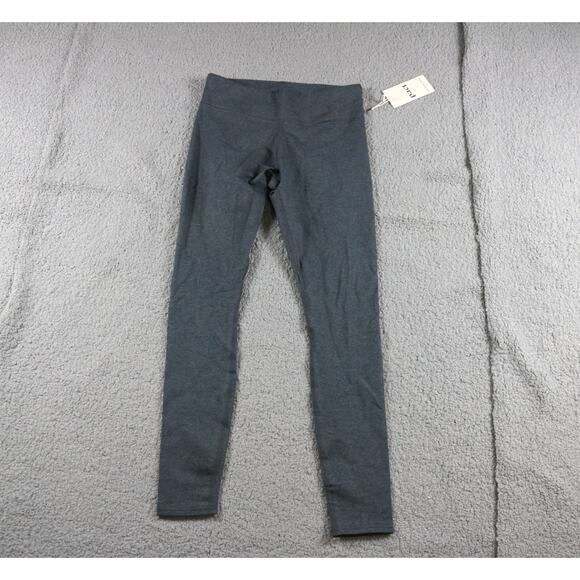 Pact Organic Leggings Womens Small Gray Cotton Pull On New - Picture 1 of 3